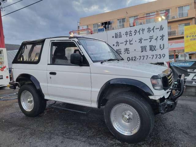 パジェロ ＶＳ　走行距離１３００５６ｋｍ　Ｊトップ　５ＭＴ　レカロシート（8枚目）