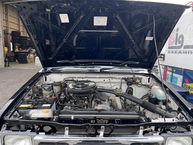 ダットサンピックアップ ダブルキャブ　ＡＤ　走行距離１７０５８ｋｍ　元消防車　ワイルドアダックス仕様　純正ＯＰロールバー　純正エアコン移植　新品ヒッチメンバー新品タイヤ　　新品ＢＴオーディオ　ＮＯＸ適合（15枚目）