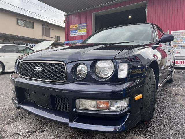 グロリア グランツーリスモアルティマ　ＮＩＳＭＯ２８０ｋｍスケールメーター交換　メータ交換記録簿有　ＩＭＰＵＬマフラー　純正エアロ（2枚目）