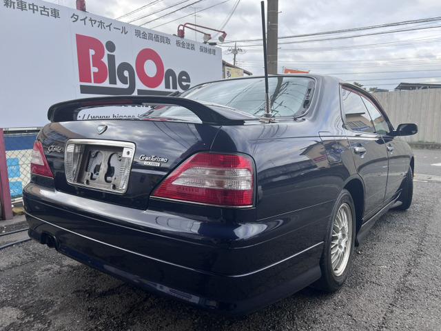 グロリア グランツーリスモアルティマ　ＮＩＳＭＯ２８０ｋｍスケールメーター交換　メータ交換記録簿有　ＩＭＰＵＬマフラー　純正エアロ（3枚目）