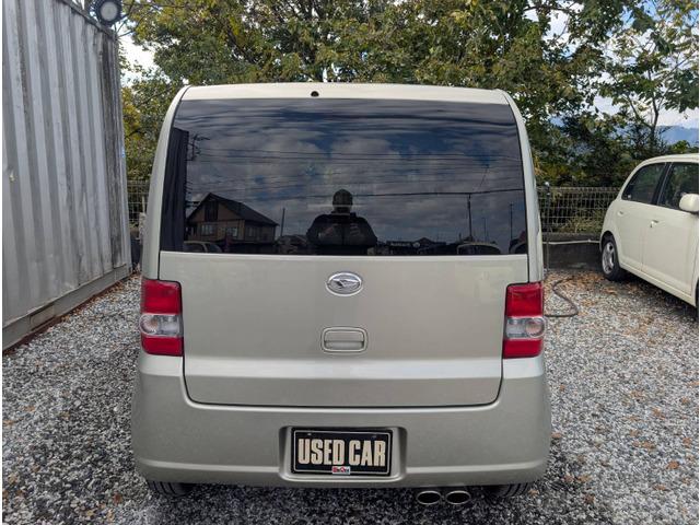 ムーヴコンテ Ｇ　走行距離４７９０８ｋｍ　ナビ　ＤＴＶ　ドラレコ　ＥＴＣ　社外マフラー　車高調　革調シートカバー　ＬＥＤヘッドライトバルブ（5枚目）