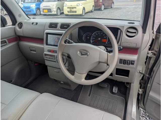 ムーヴコンテ Ｇ　走行距離４７９０８ｋｍ　ナビ　ＤＴＶ　ドラレコ　ＥＴＣ　社外マフラー　車高調　革調シートカバー　ＬＥＤヘッドライトバルブ（13枚目）