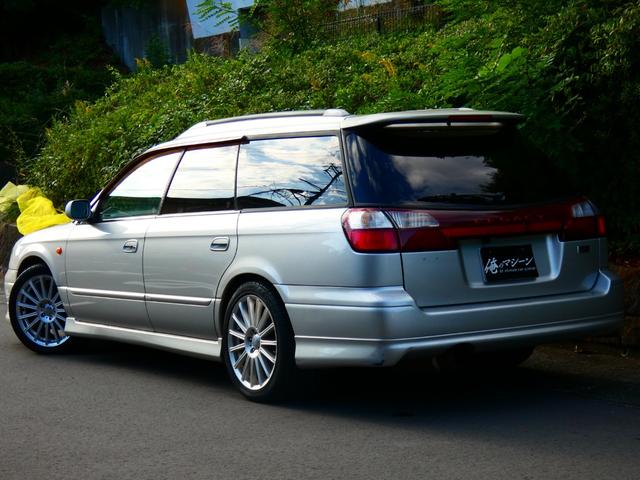 レガシィツーリングワゴン ＴＳタイプＲ　リミテッド　５速ＭＴ　タナベ車高調　社外マフラー　タワーバー　タイベル交換歴　フルエアロ　ハーフレザーシート　社外ナビ　ワンセグＴＶ　ＥＴＣ　ルーフレール　フォグランプ　レガシィ専門店　自社買取車両！（13枚目）