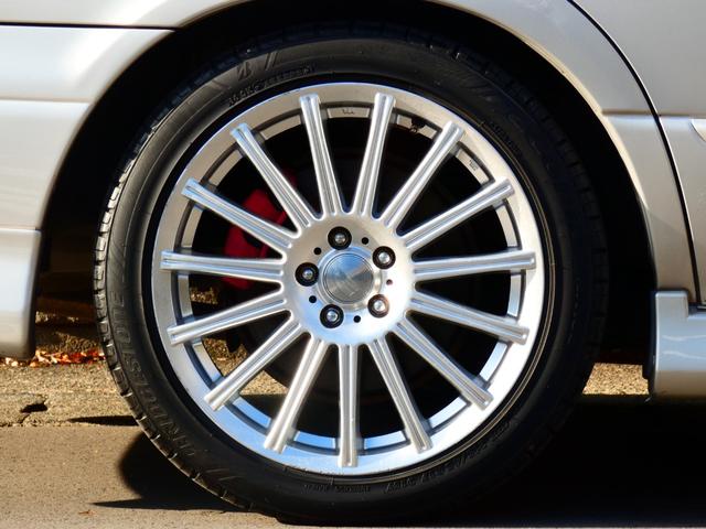 レガシィツーリングワゴン ＴＳタイプＲ　リミテッド　５速ＭＴ　タナベ車高調　社外マフラー　タワーバー　タイベル交換歴　フルエアロ　ハーフレザーシート　社外ナビ　ワンセグＴＶ　ＥＴＣ　ルーフレール　フォグランプ　レガシィ専門店　自社買取車両！（18枚目）