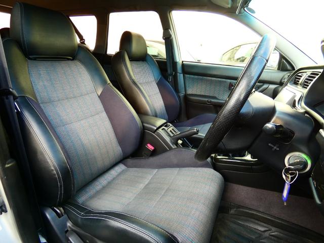 レガシィツーリングワゴン ＴＳタイプＲ　リミテッド　５速ＭＴ　タナベ車高調　社外マフラー　タワーバー　タイベル交換歴　フルエアロ　ハーフレザーシート　社外ナビ　ワンセグＴＶ　ＥＴＣ　ルーフレール　フォグランプ　レガシィ専門店　自社買取車両！（50枚目）