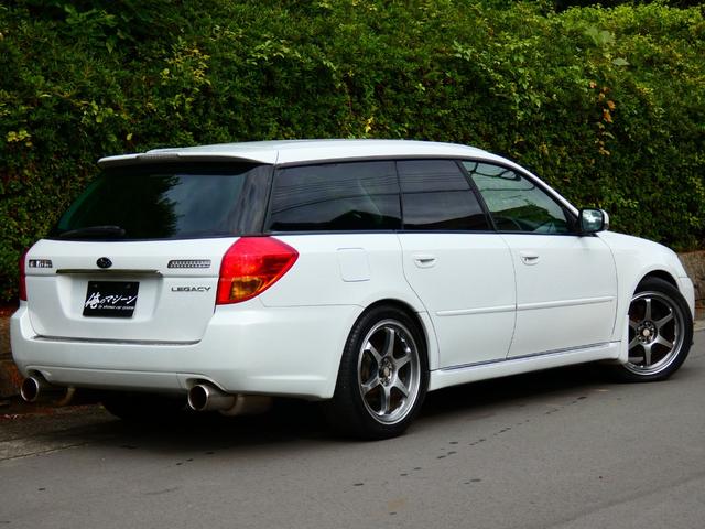 レガシィツーリングワゴン 3.0RスペックB 6速MT BLITZ車高調 STIリップ STIゲノムマフラー 中間ストレート タワーバー 5ZIGEN18インチAW 希少 珍車 水平対向6気筒EG 250馬力 半端ない 安心タイミングチェーン!(11枚目)