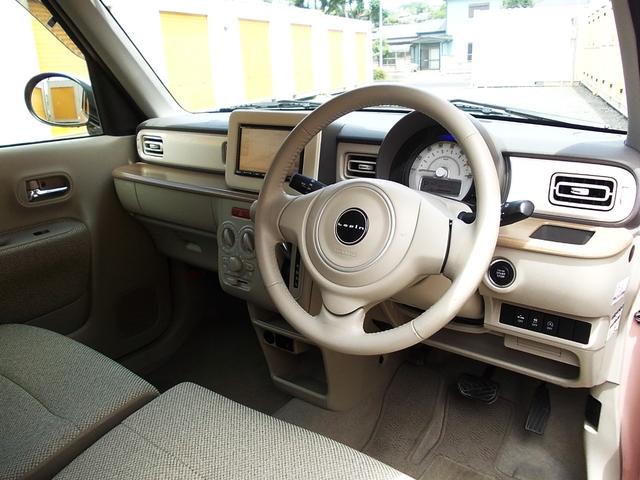 アルトラパン Ｓ　禁煙車　ＫＥＮＷＯＯＤナビＴＶ　バックカメラ　ＥＴＣ　ドラレコ　ＨＩＤ　シートヒーター　ホワイトルーフ　スマートキー　純正アルミ　レーダーブレーキサポート　ＡＢＳ　電動格納ドアミラー（12枚目）