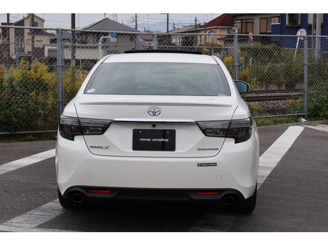 マークＸ ２５０ＲＤＳ　サンルーフ　ＴＳＳ　ＬＥＤヘッドライト　地デジナビ　フルセグ　ＥＴＣ　前後ドラレコ　クルーズコントロール　パワーシート　プッシュスタート　スマートキー　ハーフレザーシート（3枚目）