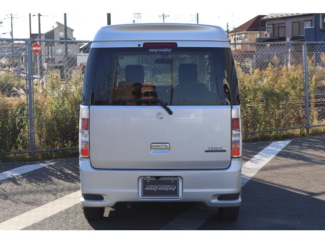 エブリイワゴン PZターボスペシャル ローダウン 16インチアルミ carrozzeriaナビ フルセグ ETC Bluetooth バックカメラ 両側パワースライドドア オートステップ ディスチャージヘッドランプ装着車 キーレス(3枚目)