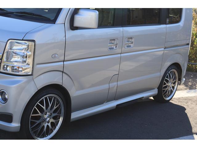 エブリイワゴン PZターボスペシャル ローダウン 16インチアルミ carrozzeriaナビ フルセグ ETC Bluetooth バックカメラ 両側パワースライドドア オートステップ ディスチャージヘッドランプ装着車 キーレス(31枚目)