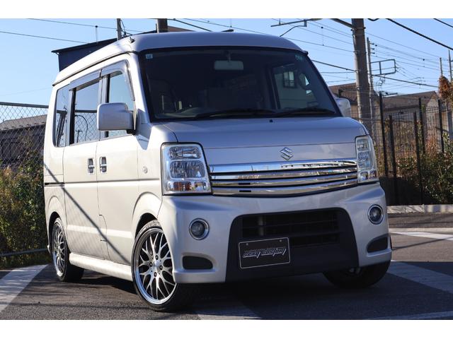 エブリイワゴン PZターボスペシャル ローダウン 16インチアルミ carrozzeriaナビ フルセグ ETC Bluetooth バックカメラ 両側パワースライドドア オートステップ ディスチャージヘッドランプ装着車 キーレス(36枚目)