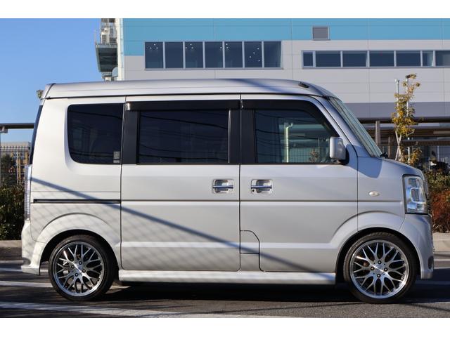 エブリイワゴン PZターボスペシャル ローダウン 16インチアルミ carrozzeriaナビ フルセグ ETC Bluetooth バックカメラ 両側パワースライドドア オートステップ ディスチャージヘッドランプ装着車 キーレス(40枚目)