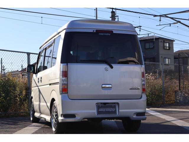 エブリイワゴン PZターボスペシャル ローダウン 16インチアルミ carrozzeriaナビ フルセグ ETC Bluetooth バックカメラ 両側パワースライドドア オートステップ ディスチャージヘッドランプ装着車 キーレス(42枚目)