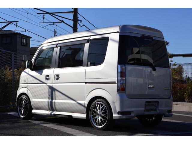 エブリイワゴン PZターボスペシャル ローダウン 16インチアルミ carrozzeriaナビ フルセグ ETC Bluetooth バックカメラ 両側パワースライドドア オートステップ ディスチャージヘッドランプ装着車 キーレス(43枚目)