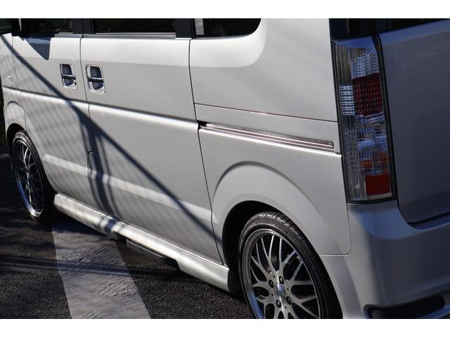 エブリイワゴン PZターボスペシャル ローダウン 16インチアルミ carrozzeriaナビ フルセグ ETC Bluetooth バックカメラ 両側パワースライドドア オートステップ ディスチャージヘッドランプ装着車 キーレス(44枚目)