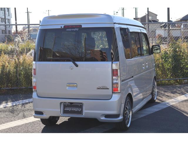 エブリイワゴン PZターボスペシャル ローダウン 16インチアルミ carrozzeriaナビ フルセグ ETC Bluetooth バックカメラ 両側パワースライドドア オートステップ ディスチャージヘッドランプ装着車 キーレス(45枚目)