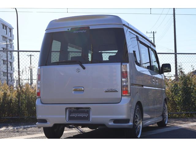 エブリイワゴン PZターボスペシャル ローダウン 16インチアルミ carrozzeriaナビ フルセグ ETC Bluetooth バックカメラ 両側パワースライドドア オートステップ ディスチャージヘッドランプ装着車 キーレス(46枚目)