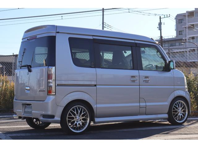 エブリイワゴン PZターボスペシャル ローダウン 16インチアルミ carrozzeriaナビ フルセグ ETC Bluetooth バックカメラ 両側パワースライドドア オートステップ ディスチャージヘッドランプ装着車 キーレス(47枚目)