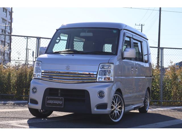 エブリイワゴン PZターボスペシャル ローダウン 16インチアルミ carrozzeriaナビ フルセグ ETC Bluetooth バックカメラ 両側パワースライドドア オートステップ ディスチャージヘッドランプ装着車 キーレス(49枚目)