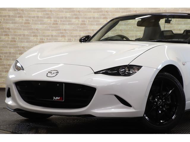 ロードスター Sレザーパッケージ 1オーナー 6MT 純正16インチ 社外フロントスリットローター 黒革シート MAZDAコネクト バックカメラ ドラレコ ETC(2枚目)