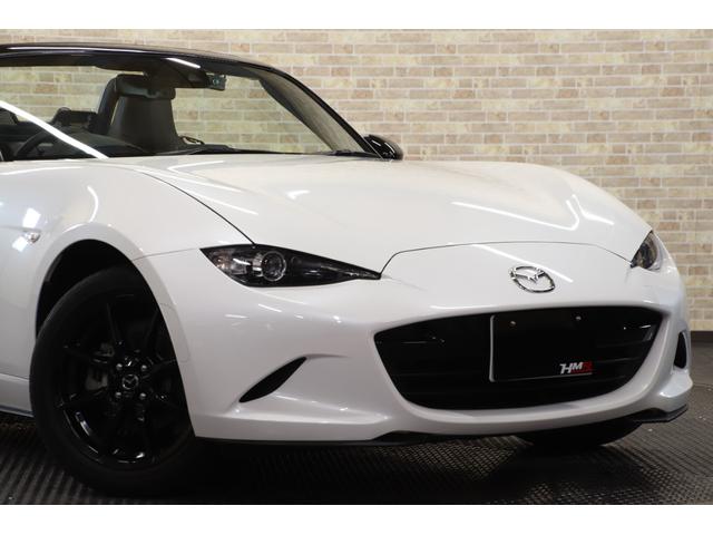 ロードスター Sレザーパッケージ 1オーナー 6MT 純正16インチ 社外フロントスリットローター 黒革シート MAZDAコネクト バックカメラ ドラレコ ETC(4枚目)