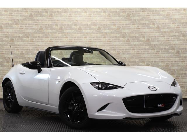ロードスター Sレザーパッケージ 1オーナー 6MT 純正16インチ 社外フロントスリットローター 黒革シート MAZDAコネクト バックカメラ ドラレコ ETC(5枚目)