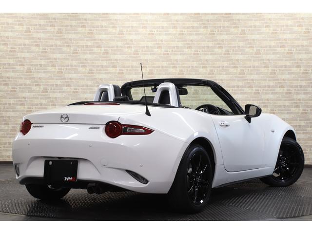 ロードスター Sレザーパッケージ 1オーナー 6MT 純正16インチ 社外フロントスリットローター 黒革シート MAZDAコネクト バックカメラ ドラレコ ETC(8枚目)
