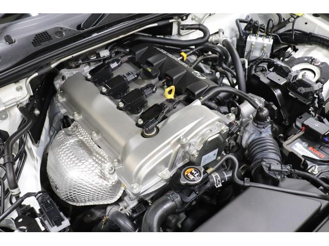 ロードスター Sレザーパッケージ 1オーナー 6MT 純正16インチ 社外フロントスリットローター 黒革シート MAZDAコネクト バックカメラ ドラレコ ETC(38枚目)