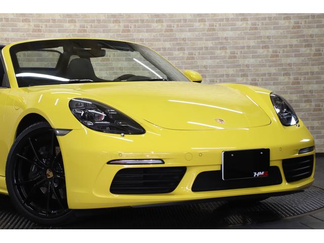 ７１８ボクスター ７１８ボクスター　７速ＰＤＫ　左ハンドル　純正オプション２０インチカレラＳハイグロスブラックアルミ　スポーツクロノＰＫＧ　ダイナミックライトシステム　スポーツエキゾースト（4枚目）