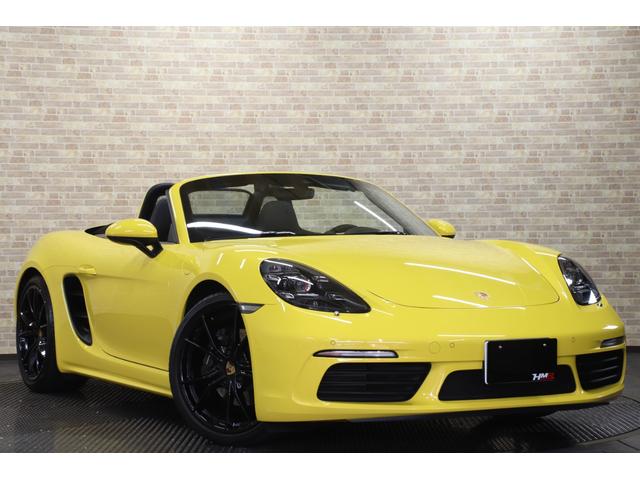 ７１８ボクスター ７１８ボクスター　７速ＰＤＫ　左ハンドル　純正オプション２０インチカレラＳハイグロスブラックアルミ　スポーツクロノＰＫＧ　ダイナミックライトシステム　スポーツエキゾースト（5枚目）