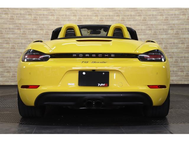 ７１８ボクスター ７１８ボクスター　７速ＰＤＫ　左ハンドル　純正オプション２０インチカレラＳハイグロスブラックアルミ　スポーツクロノＰＫＧ　ダイナミックライトシステム　スポーツエキゾースト（8枚目）