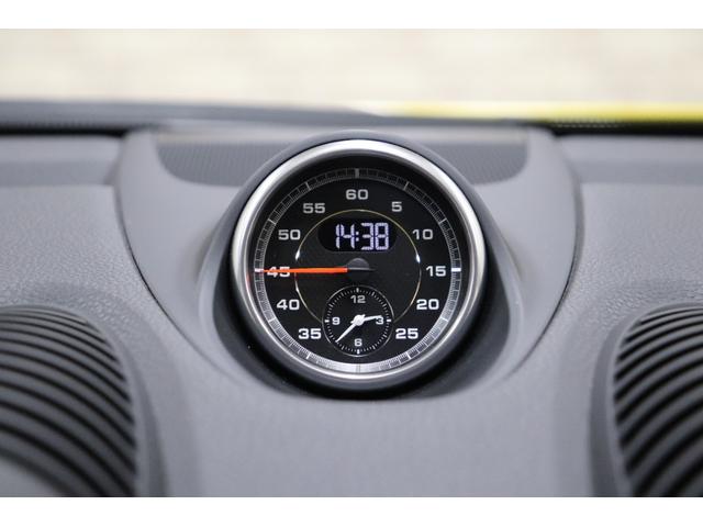 ７１８ボクスター ７１８ボクスター　７速ＰＤＫ　左ハンドル　純正オプション２０インチカレラＳハイグロスブラックアルミ　スポーツクロノＰＫＧ　ダイナミックライトシステム　スポーツエキゾースト（37枚目）