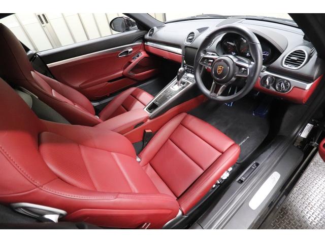７１８ケイマン ７１８ケイマンＳ　７速ＰＤＫ　正規ディーラー車　純正オプション２０インチカレラＳアルミ　赤／黒レザーインテリア　１４ＷＡＹスポーツレザーシート　純正ｂｒｅｍｂｏ４ＰＯＴレッドキャリパー　ＰＣＭナビ＆オーディオ　ＥＴＣ（19枚目）
