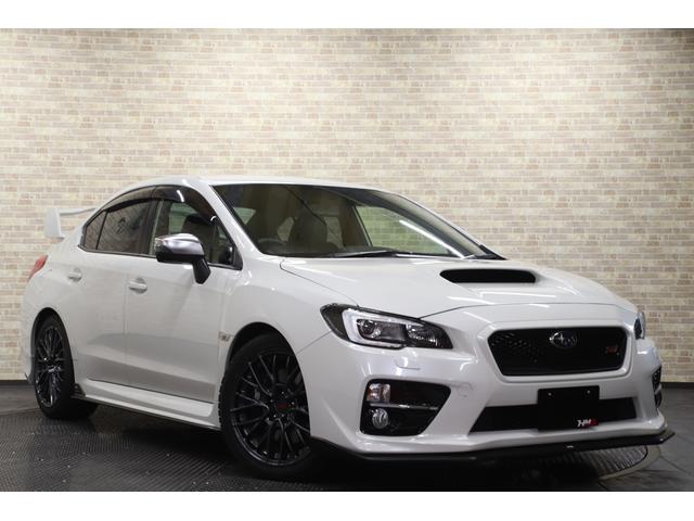 WRX STI STI オプションリアウイング STIフロント サイドエアロ フロントタワーバー 柿本改マフラー 純正18インチ ナビ バックカメラ レーダー探知機(5枚目)