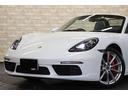 PDK 純正19インチアルミ 前後ブレンボ製4POTレッドキャリパー スポーツクロノパッケージ PST+ GTスポーツステアリングホイール バックカメラ ドラレコ ETC付きボクスターSが入荷!