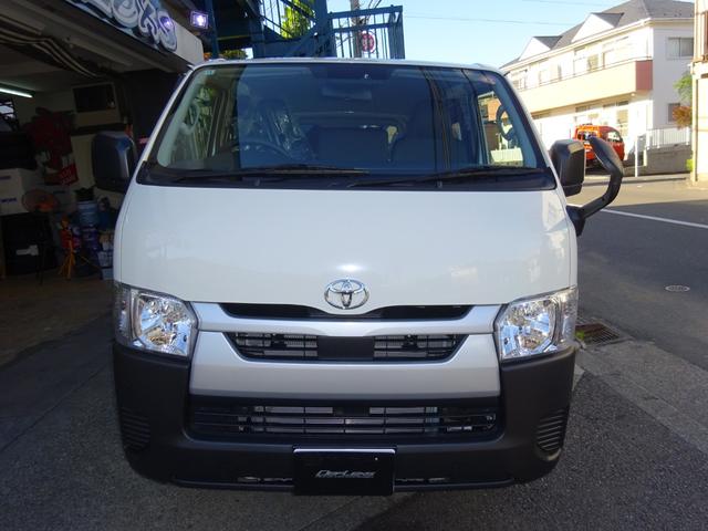 ハイエースバン ロングＤＸ　前後クリアランスソナー　プリクラッシュセーフティー　レーンディパーチャーアラート　電動格納ミラー（3枚目）