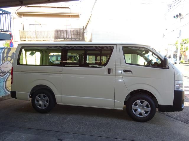 ハイエースバン ロングＤＸ　前後クリアランスソナー　プリクラッシュセーフティー　レーンディパーチャーアラート　電動格納ミラー（7枚目）