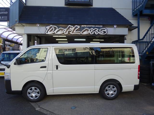 ハイエースバン ロングＤＸ　前後クリアランスソナー　プリクラッシュセーフティー　レーンディパーチャーアラート　電動格納ミラー（8枚目）