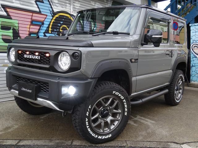 ジムニー ＸＣ　アルパイン１１ディスプレイオーディオ　アルパインデジタルインナーミラー　リフトアップ　Ｒ／Ｔタイヤ　社外マフラー　社外インテーク　社外テール　社外コンピューター　カスタム（2枚目）