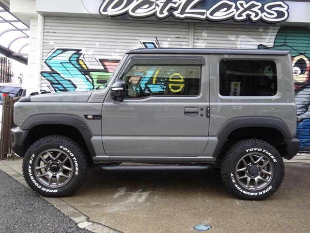 ジムニー ＸＣ　アルパイン１１ディスプレイオーディオ　アルパインデジタルインナーミラー　リフトアップ　Ｒ／Ｔタイヤ　社外マフラー　社外インテーク　社外テール　社外コンピューター　カスタム（5枚目）