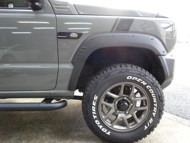 ジムニー ＸＣ　アルパイン１１ディスプレイオーディオ　アルパインデジタルインナーミラー　リフトアップ　Ｒ／Ｔタイヤ　社外マフラー　社外インテーク　社外テール　社外コンピューター　カスタム（9枚目）