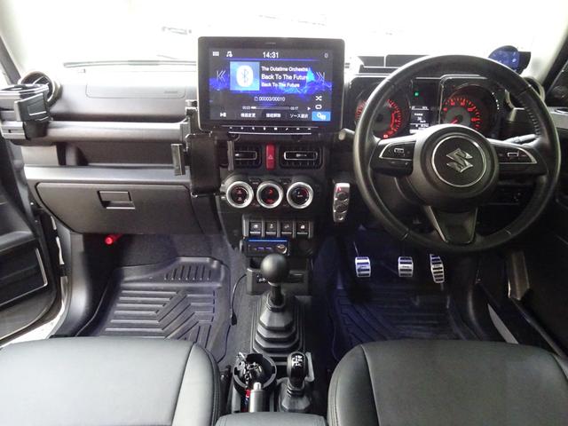 ジムニー ＸＣ　アルパイン１１ディスプレイオーディオ　アルパインデジタルインナーミラー　リフトアップ　Ｒ／Ｔタイヤ　社外マフラー　社外インテーク　社外テール　社外コンピューター　カスタム（20枚目）