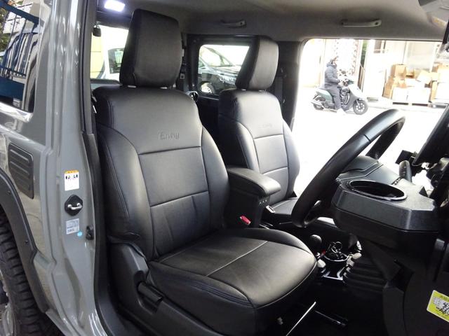 ジムニー ＸＣ　アルパイン１１ディスプレイオーディオ　アルパインデジタルインナーミラー　リフトアップ　Ｒ／Ｔタイヤ　社外マフラー　社外インテーク　社外テール　社外コンピューター　カスタム（21枚目）