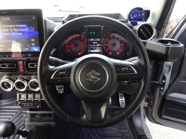 ジムニー ＸＣ　アルパイン１１ディスプレイオーディオ　アルパインデジタルインナーミラー　リフトアップ　Ｒ／Ｔタイヤ　社外マフラー　社外インテーク　社外テール　社外コンピューター　カスタム（27枚目）