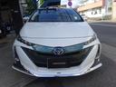 プリウスＰＨＶ Ｓセーフティプラス　純正モデリスタエアロ　ワーク製１９インチアルミ＆ローダウン　８インチナビ＋Ｂカメラ　シートカバー　コンビステアリング　デジタルインナーミラー（3枚目）