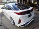 プリウスＰＨＶ Ｓセーフティプラス　純正モデリスタエアロ　ワーク製１９インチアルミ＆ローダウン　８インチナビ＋Ｂカメラ　シートカバー　コンビステアリング　デジタルインナーミラー（7枚目）