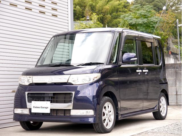 タント カスタムＸリミテッド　キーフリー　パワースライドドア　ＨＩＤ　電格ミラー　純正エアロ　純正アルミ　フォグランプ（2枚目）