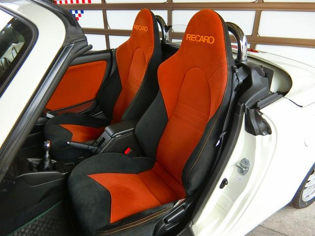 コペン アルティメットエディション　Ｄ－ＳＰＯＲＴチューン８０ＨＰ　ＬＳＤ　マフラー　５ＭＴ　ＢＢＳアルミ　ＢＩＬＳＴＥＩＮサスキット　ＭＯＭＯステアリング　ＲＥＣＡＲＯシート（ヒーター付き）　アルティメットＩＩグリル（24枚目）