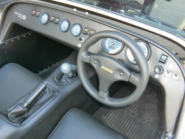 セブン170 ワンオーナー SEVEN170S 走行距離156km スタンダードペイント レザーシート、幌・ドア・ウィンドスクリーン ヒーター 85HP(22枚目)