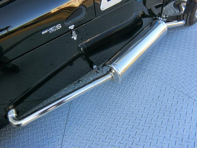 セブン170 ワンオーナー SEVEN170S 走行距離156km スタンダードペイント レザーシート、幌・ドア・ウィンドスクリーン ヒーター 85HP(34枚目)